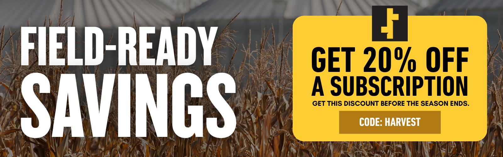 FIELD READY SAVINGS
