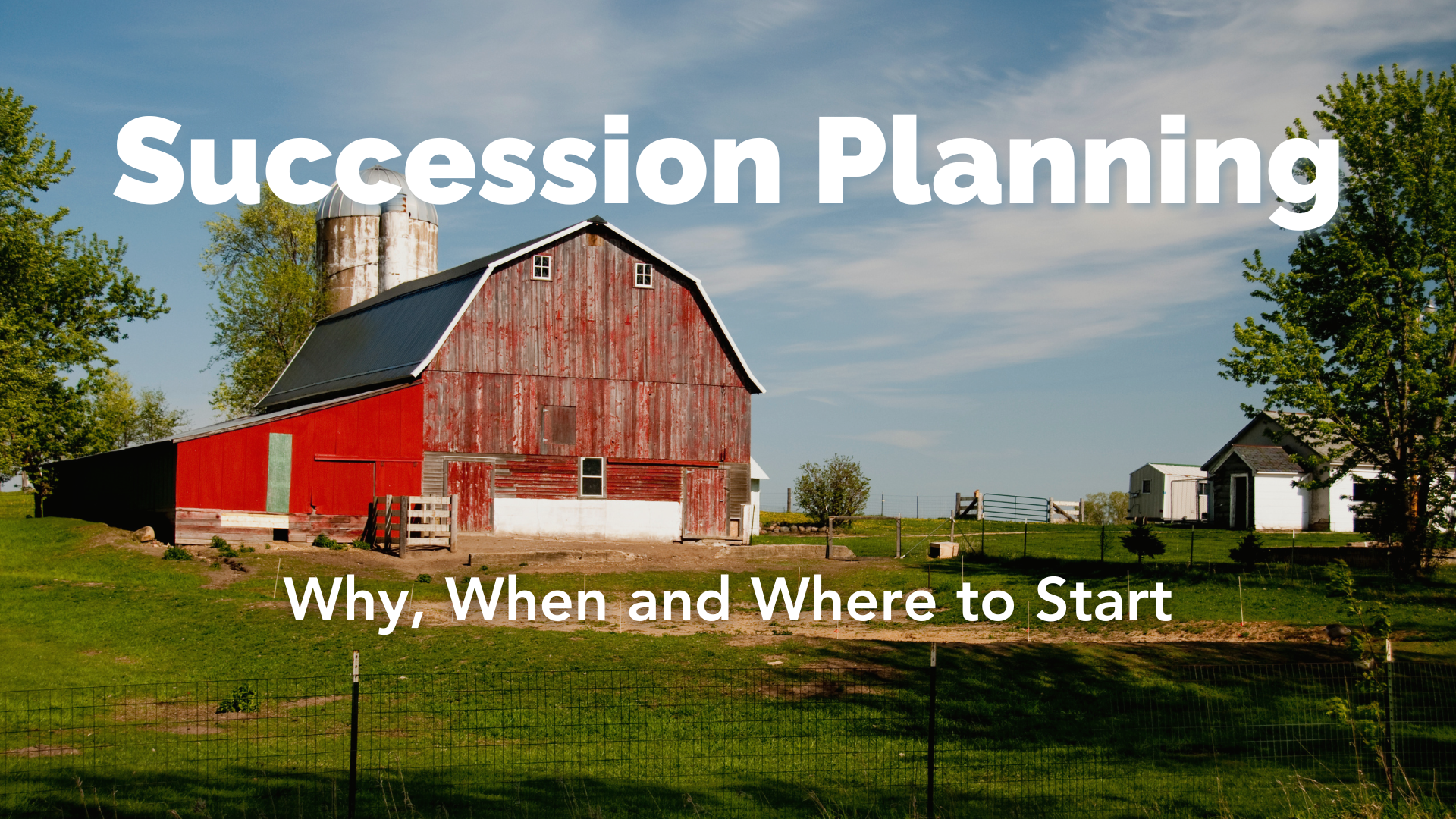 Succession Planning: Why, When and Where to Start
